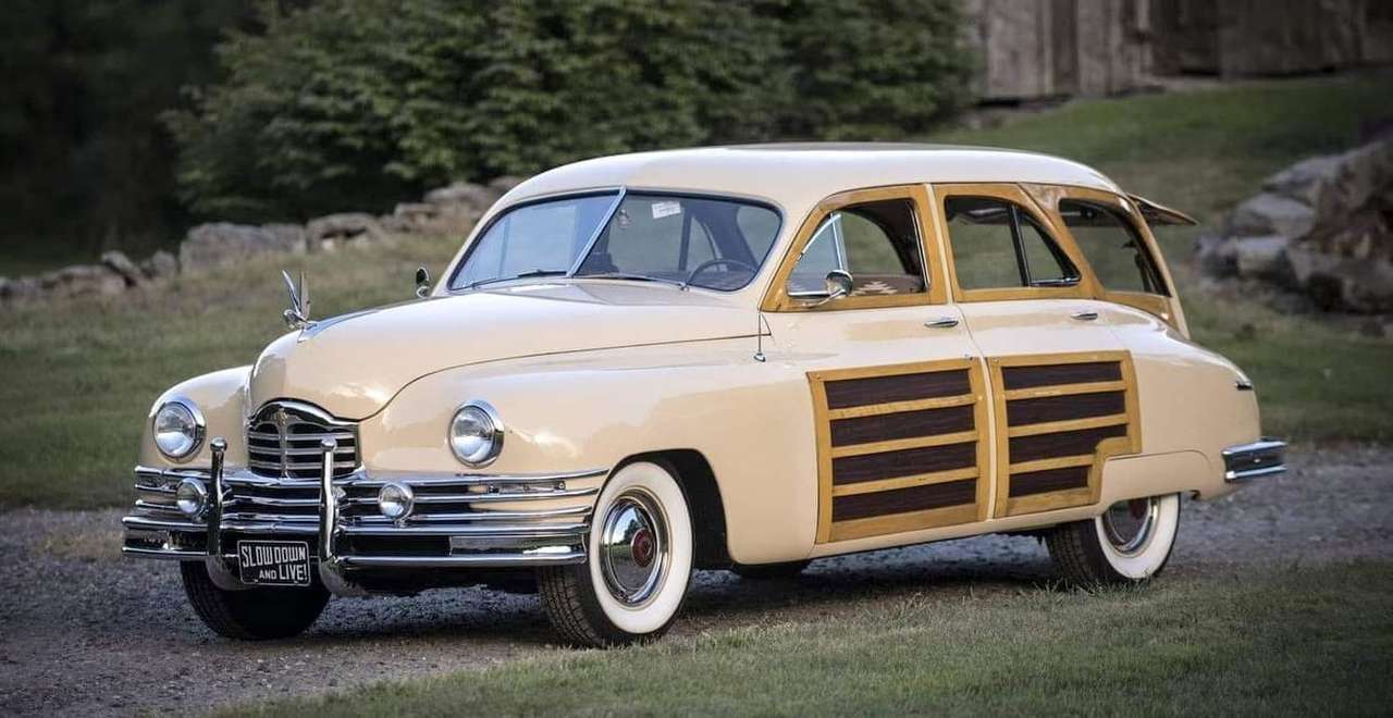 1949 Packard Woody Wagon pussel på nätet
