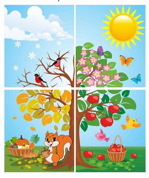 The tree of the seasons jigsaw puzzle online