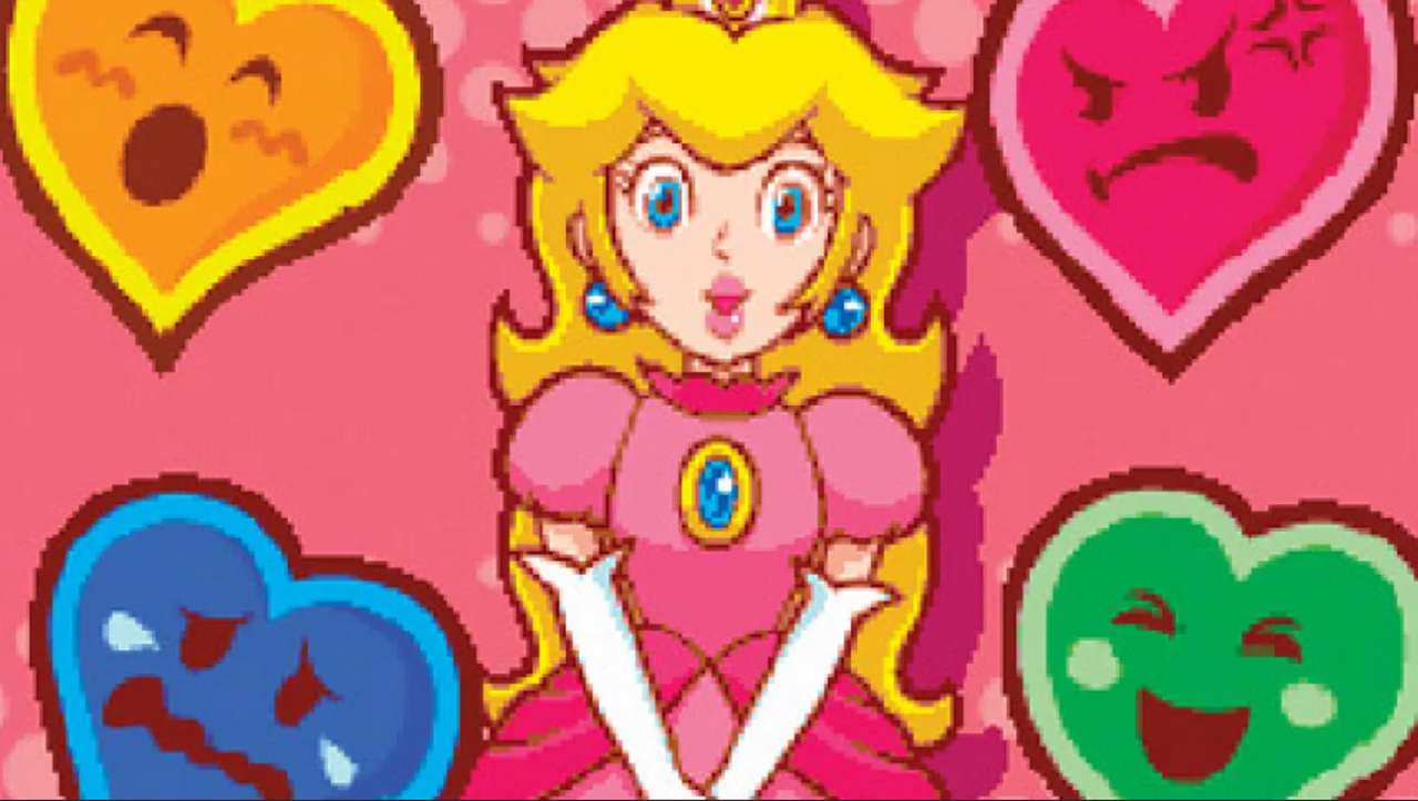 Super princezna Peach online puzzle
