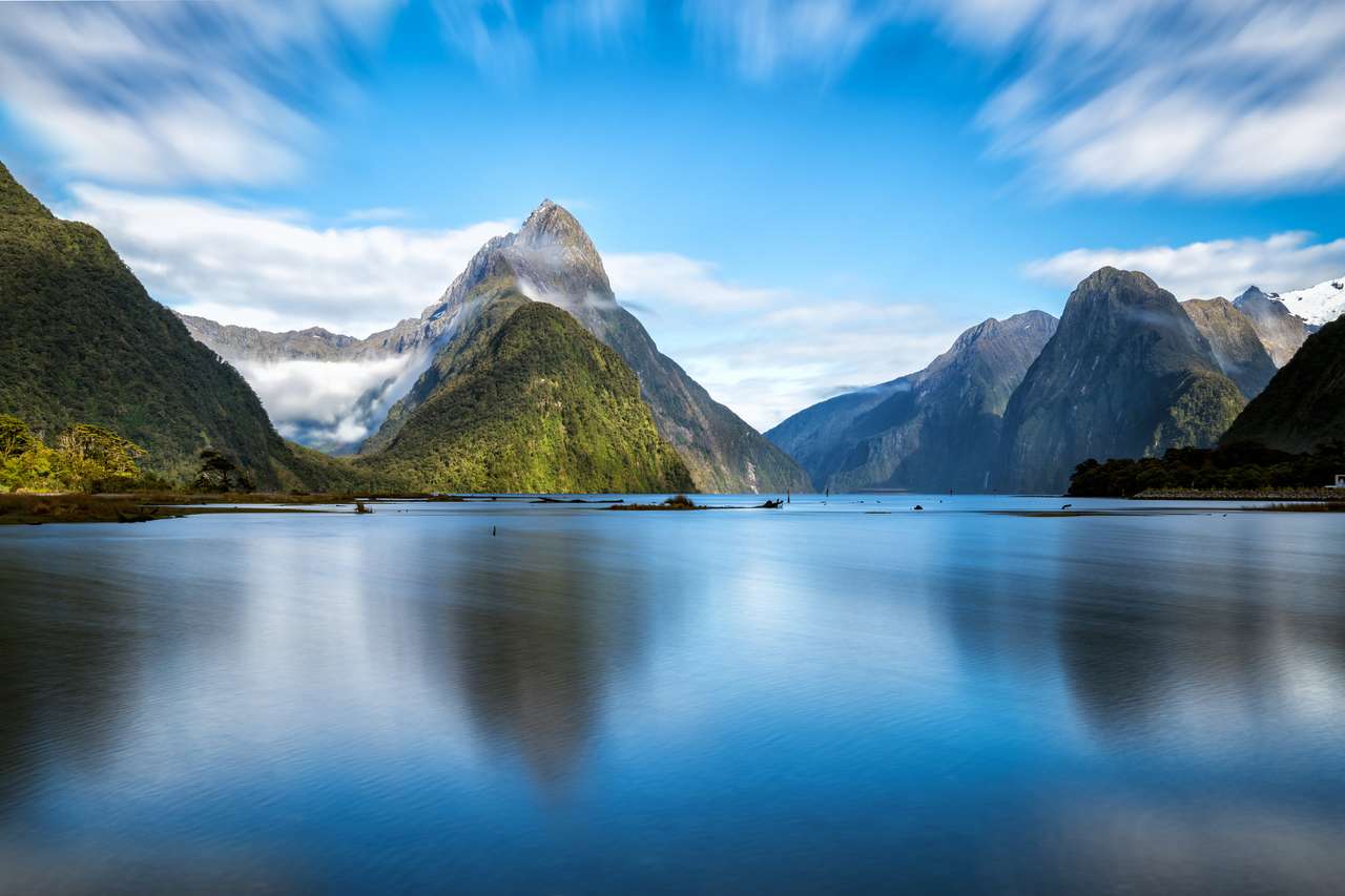 Milford Sound, Nova Zelândia quebra-cabeças online