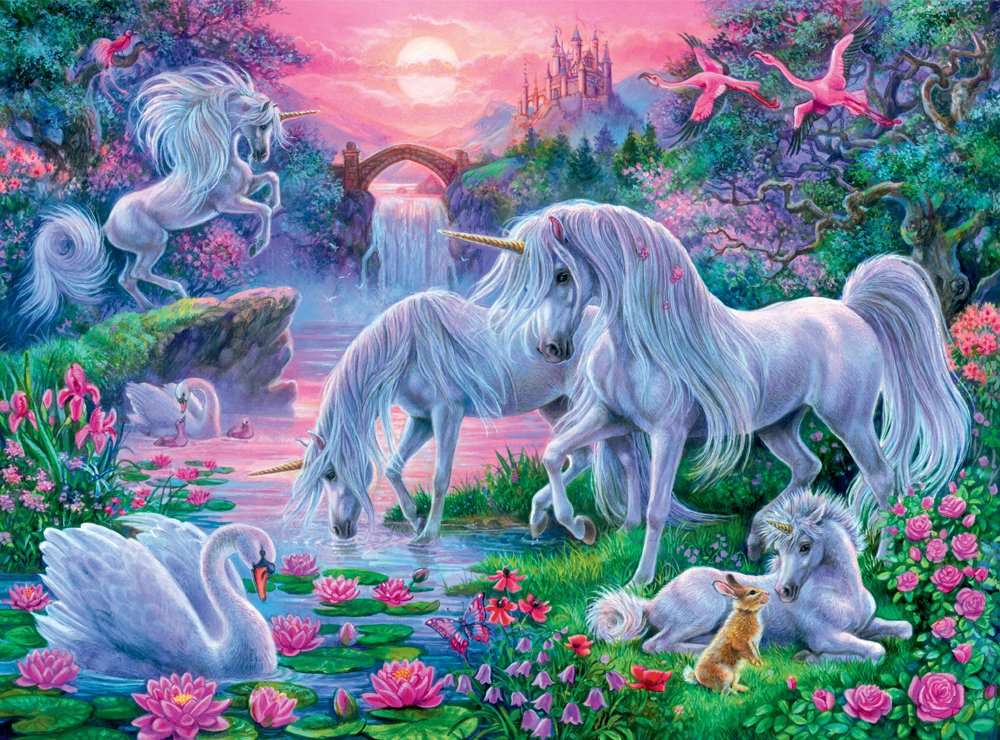 unicorno puzzle online