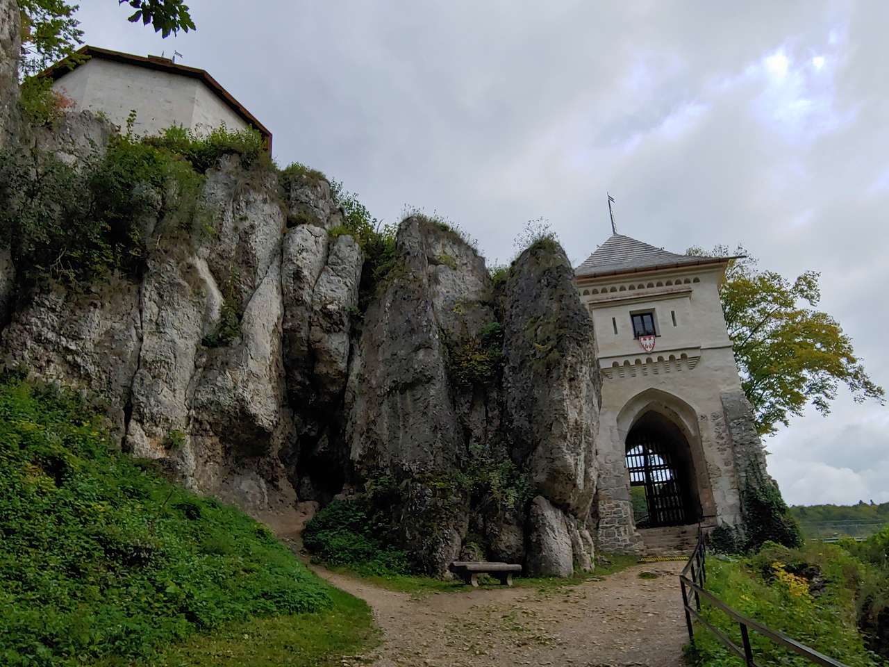 porten till slottet Pussel online