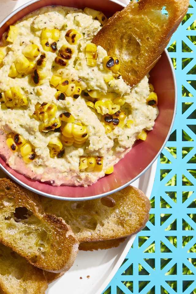 Gegrilde Mais Ricotta Dip legpuzzel online