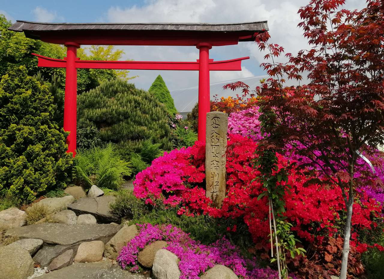 японский сад 2 пазл онлайн