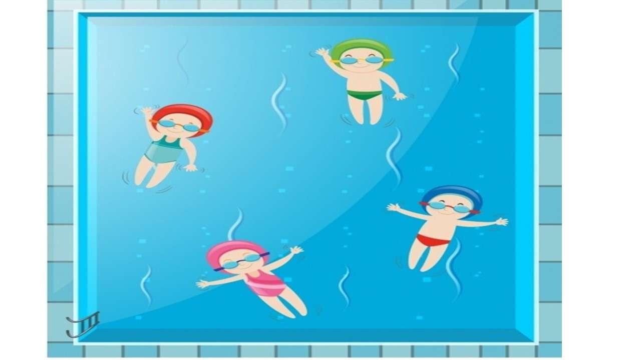 παζλ παιδική πισίνα online παζλ