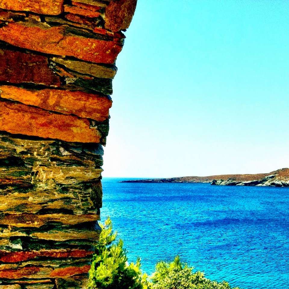 Ilha grega de Kythnos quebra-cabeças online