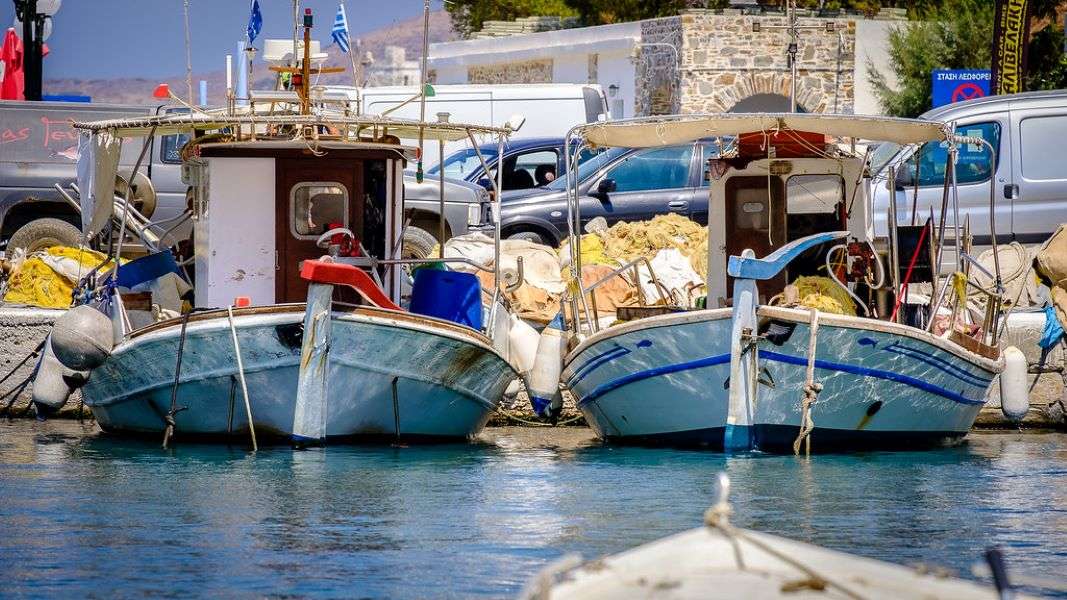 Грецький острів Кіфнос онлайн пазл