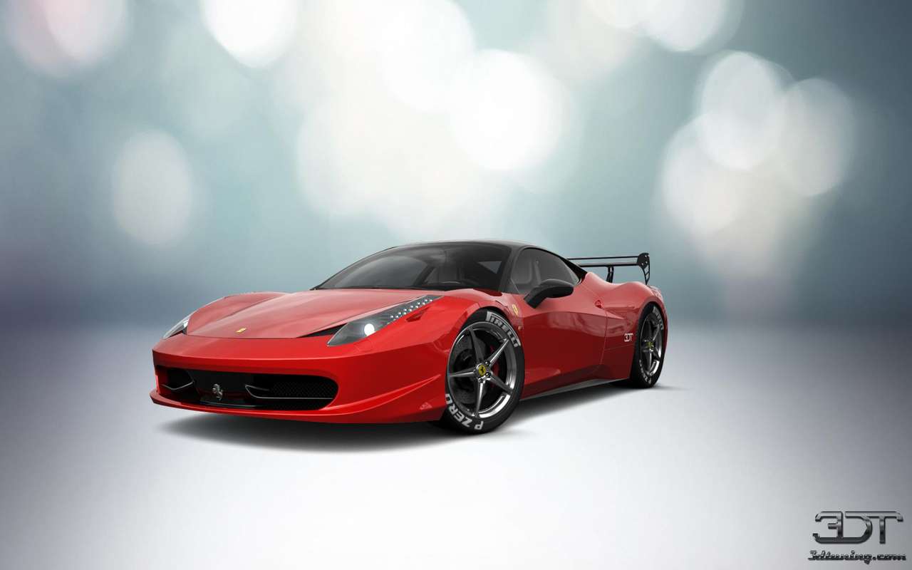 Ferrari 458 italia пазл онлайн