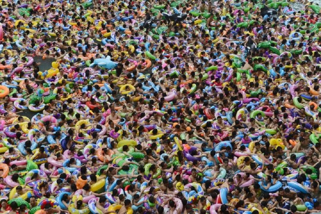 Spiaggia in Cina e boe... puzzle online