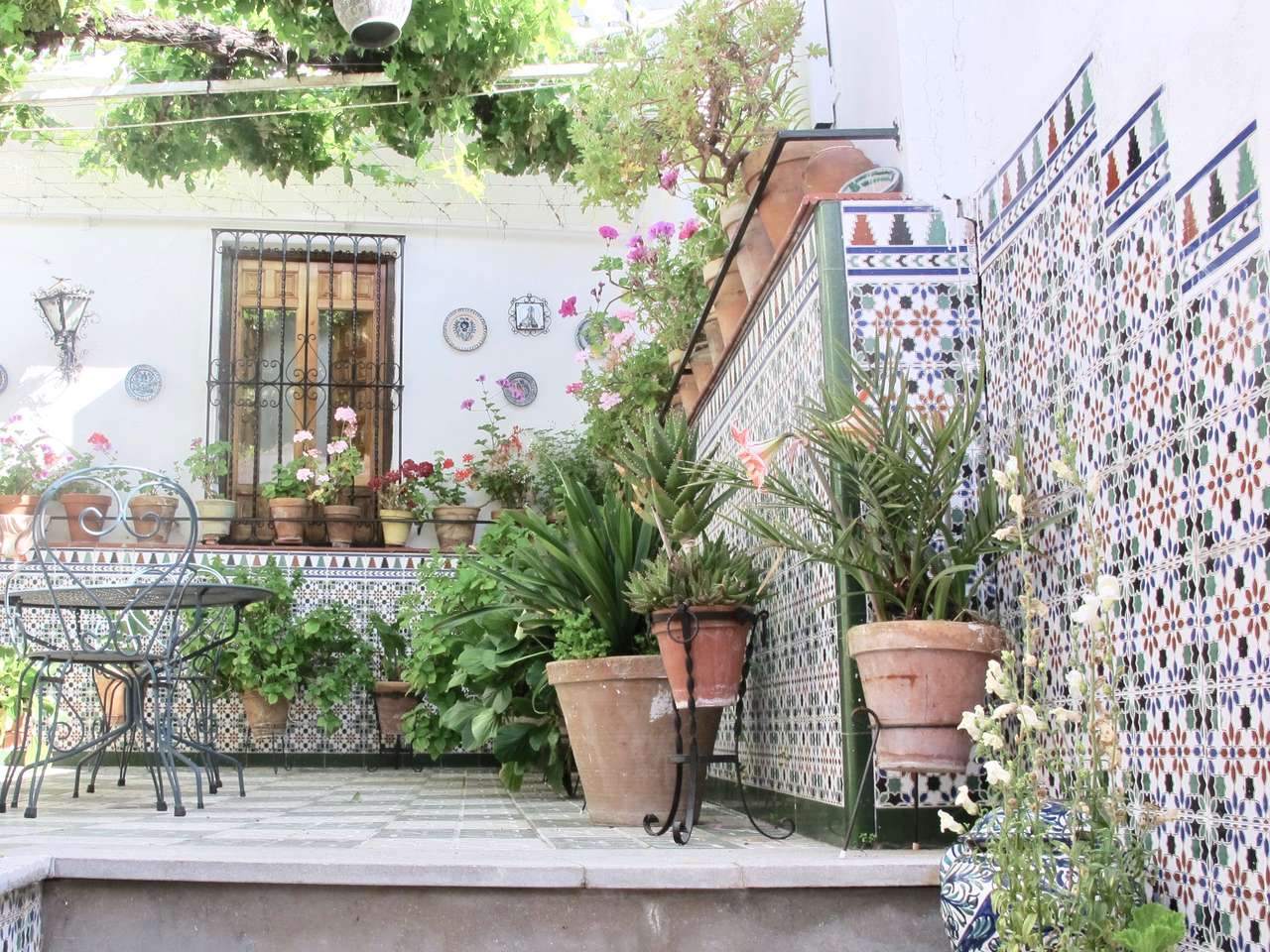 patio andaluso puzzle online