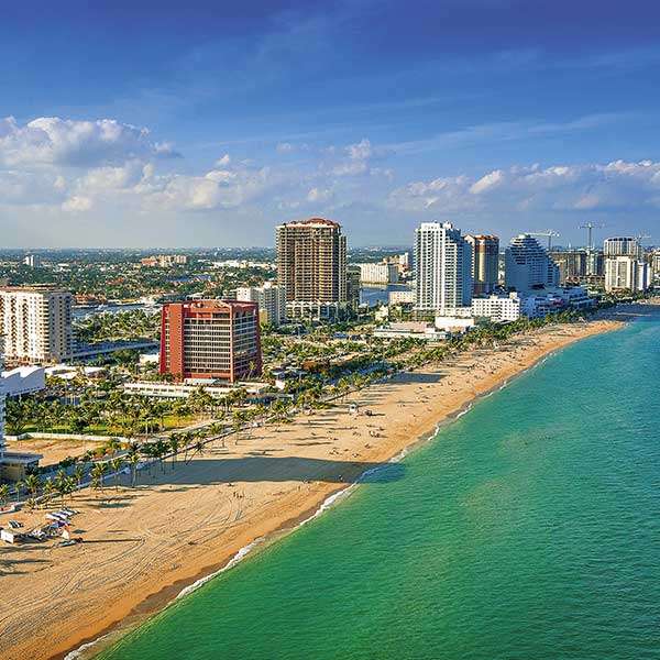 Плаж Маями - Флорида онлайн пъзел