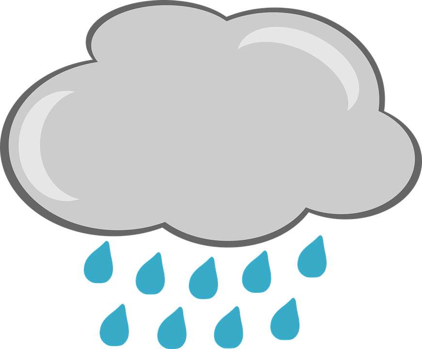 Дощ - головоломка онлайн пазл