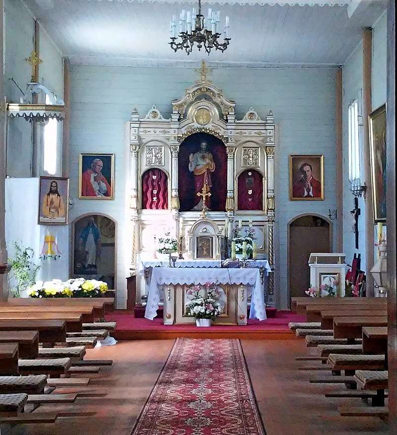 Kyrkan av Jesu heliga hjärta i Gródek ( Pussel online