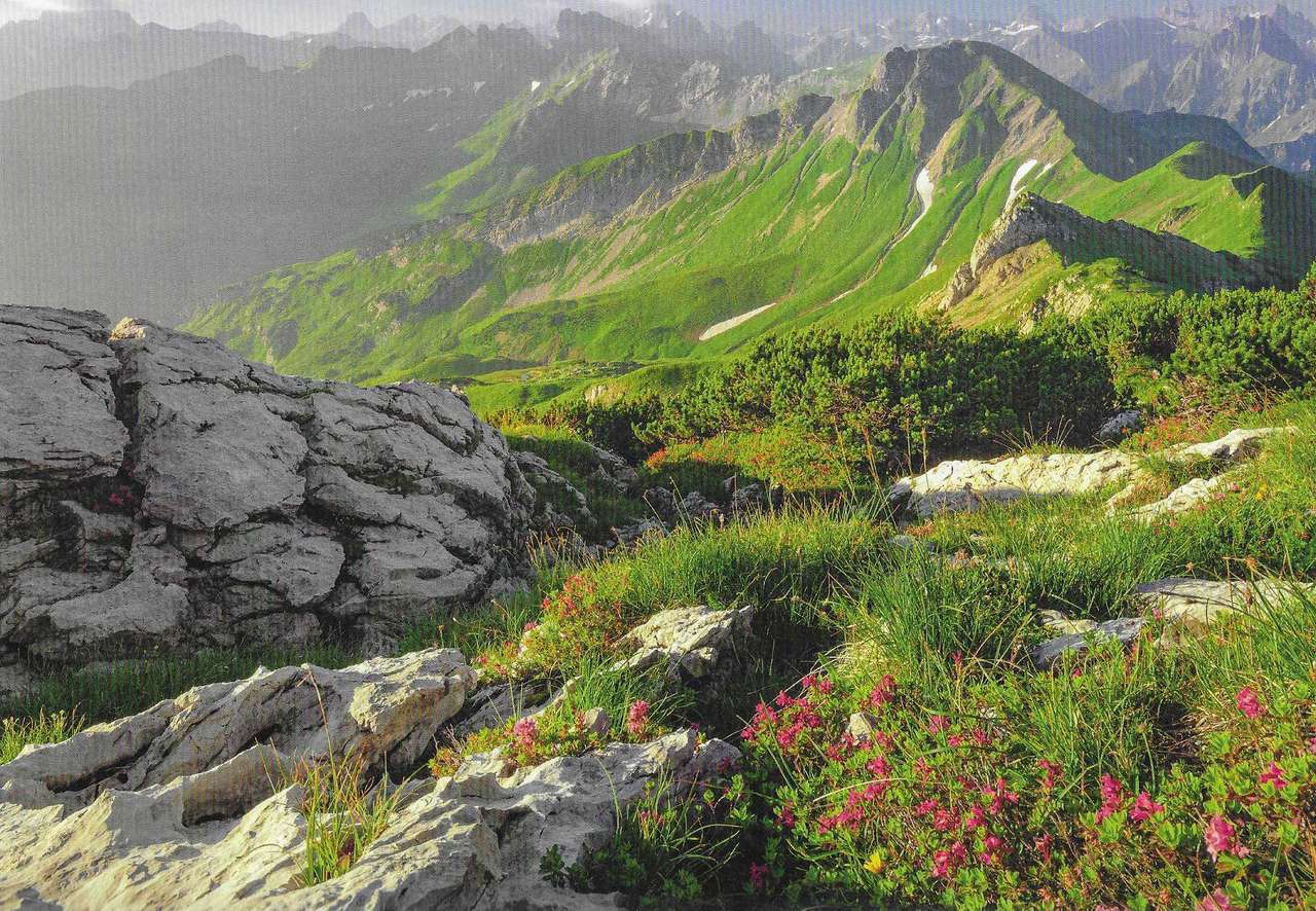 Alpes d'Allgäu puzzle en ligne
