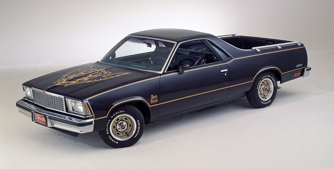 1978 Chevrolet El Camino Caballero Negro rompecabezas en línea