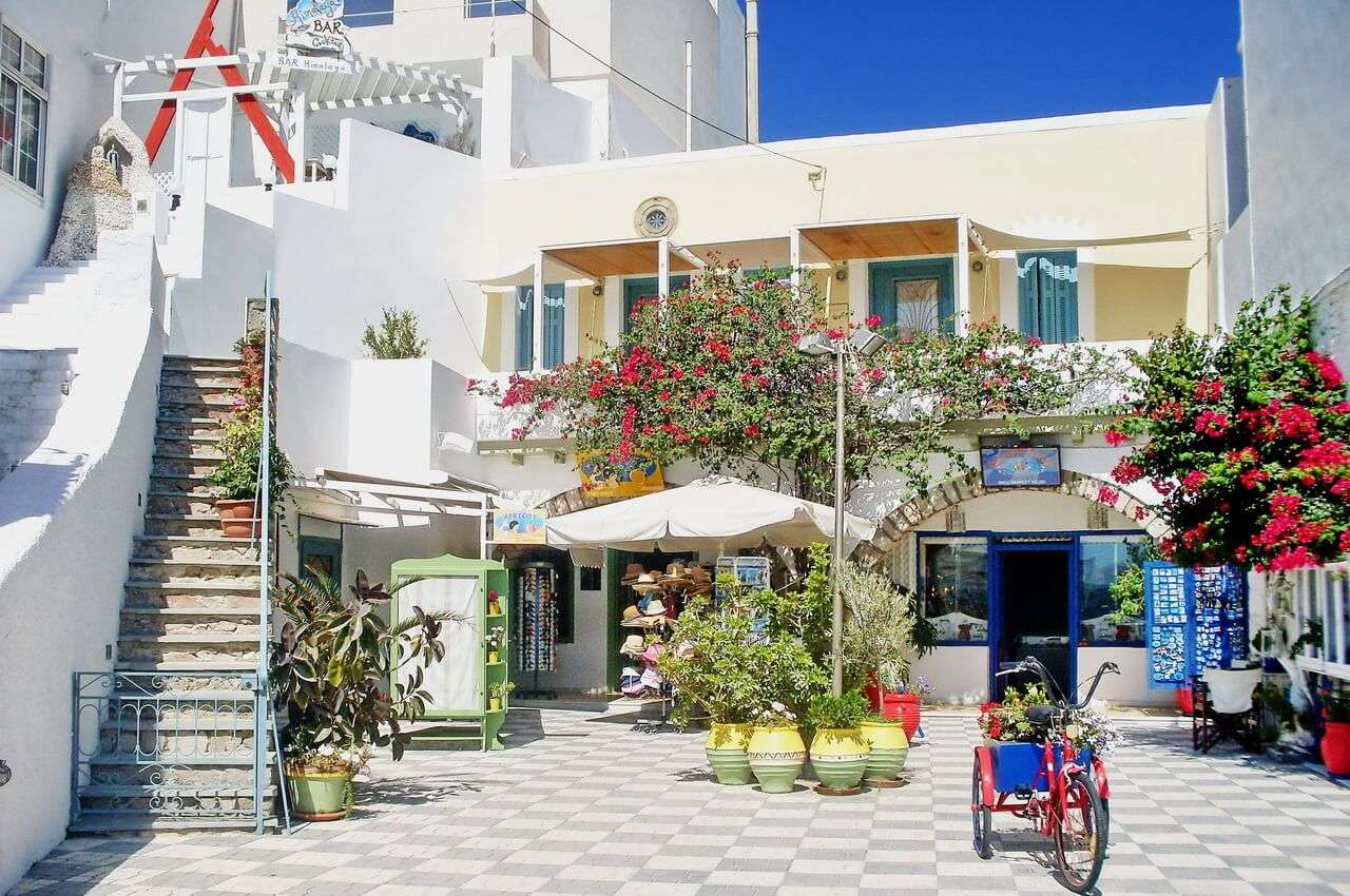 Adamas Town Milos Island Grekland pussel på nätet