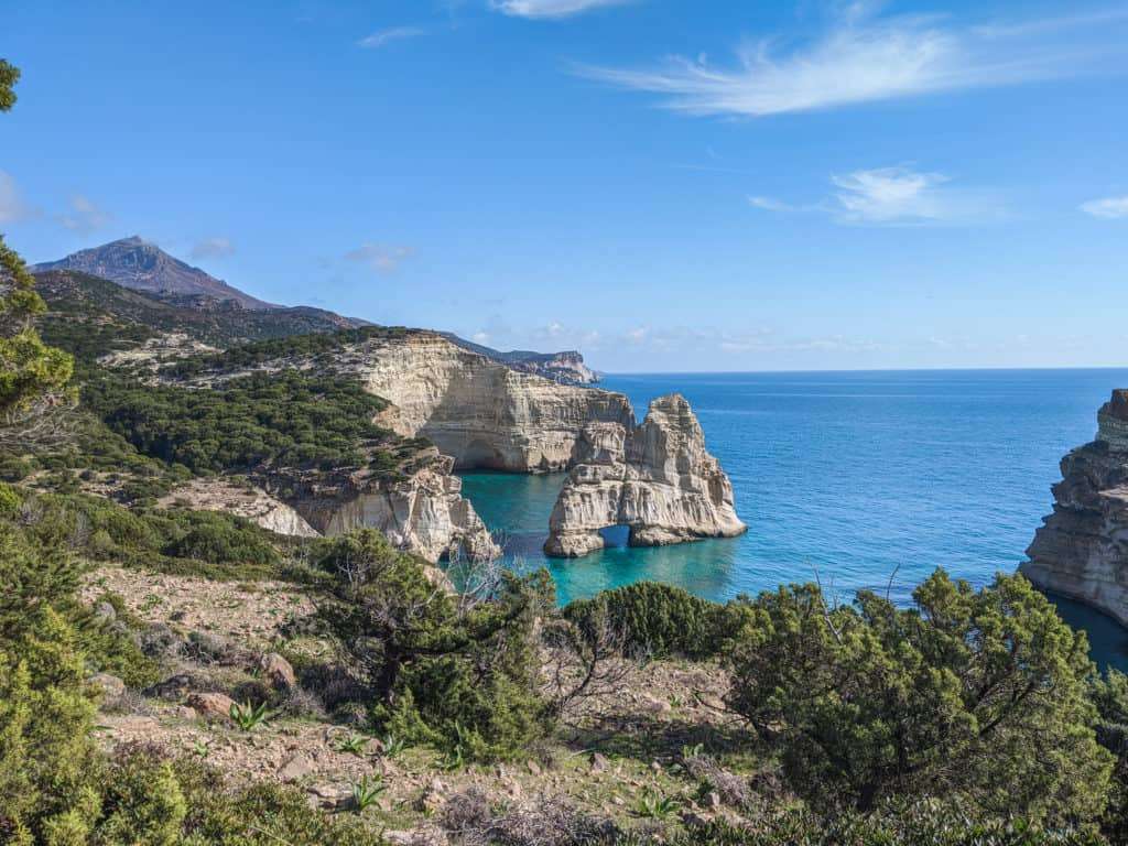 Kleftiko Insel Milos Griechenland Puzzlespiel online