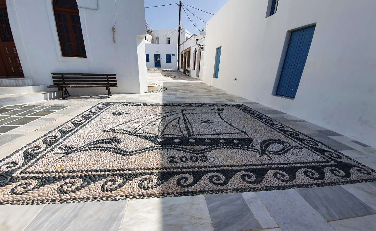 Orașul Plaka de pe insula Milos, Grecia jigsaw puzzle online