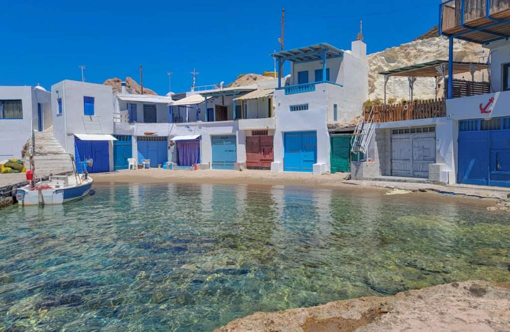 Řecký ostrov Milos skládačky online