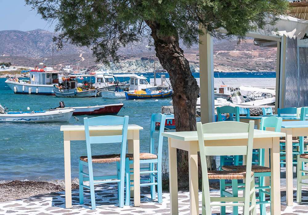 греческий остров Милос пазл онлайн