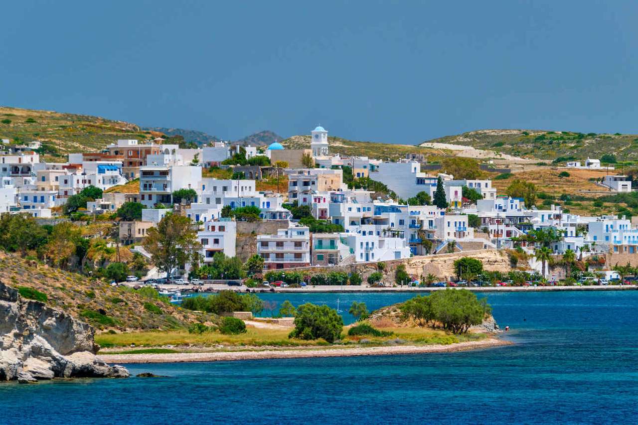 Isla griega de Milos rompecabezas en línea