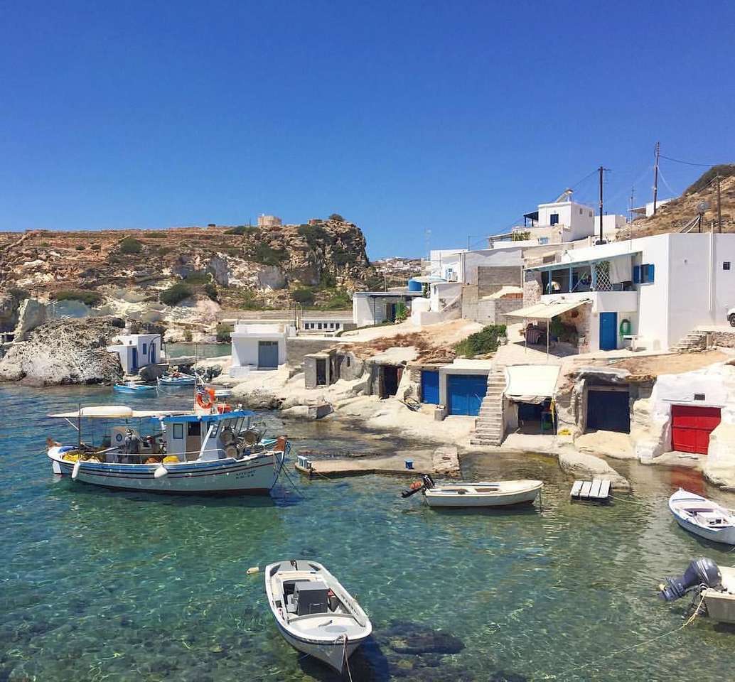 Kimolos görög szigete kirakós online