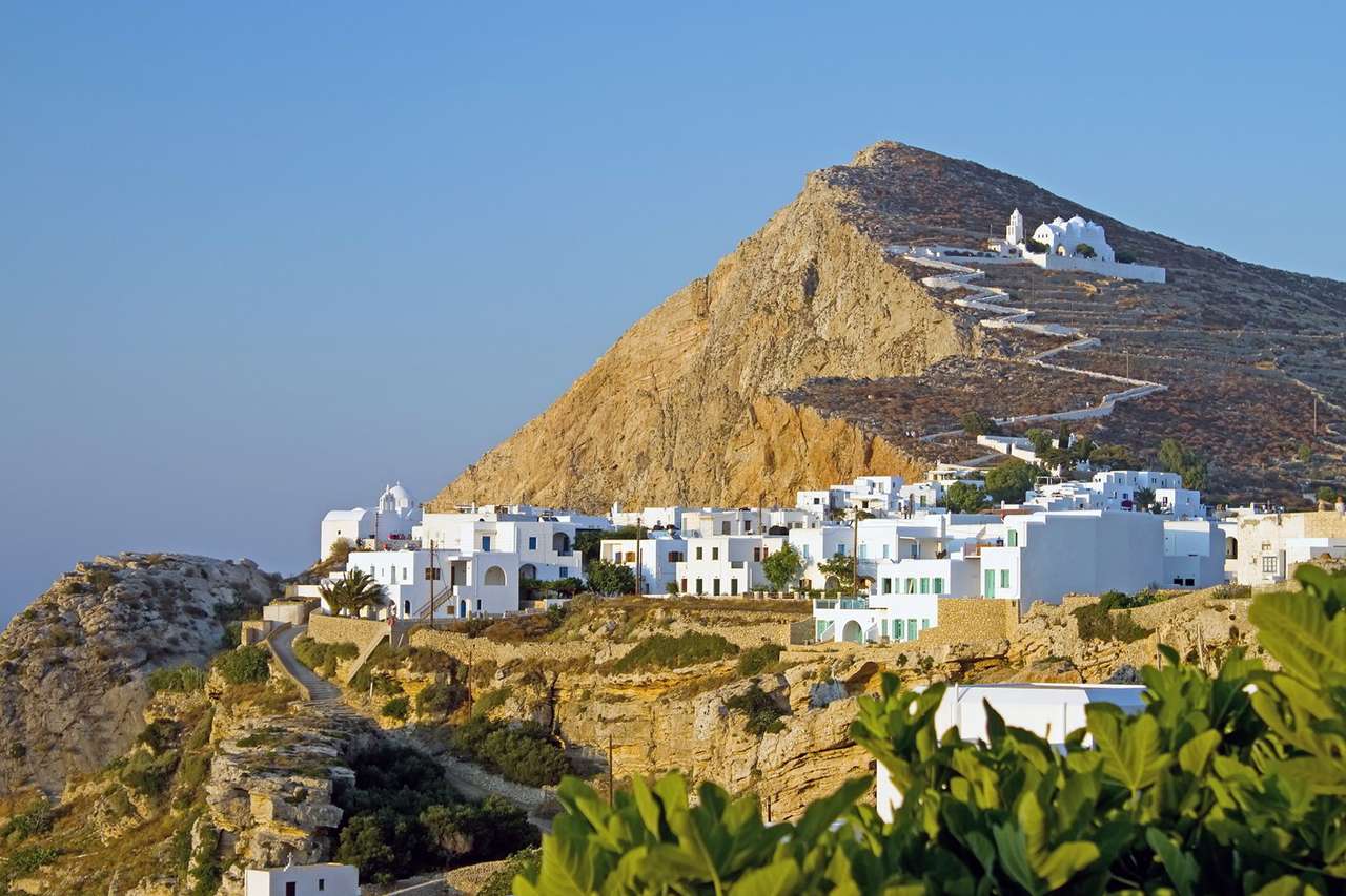 Greek island of Folegandros jigsaw puzzle online
