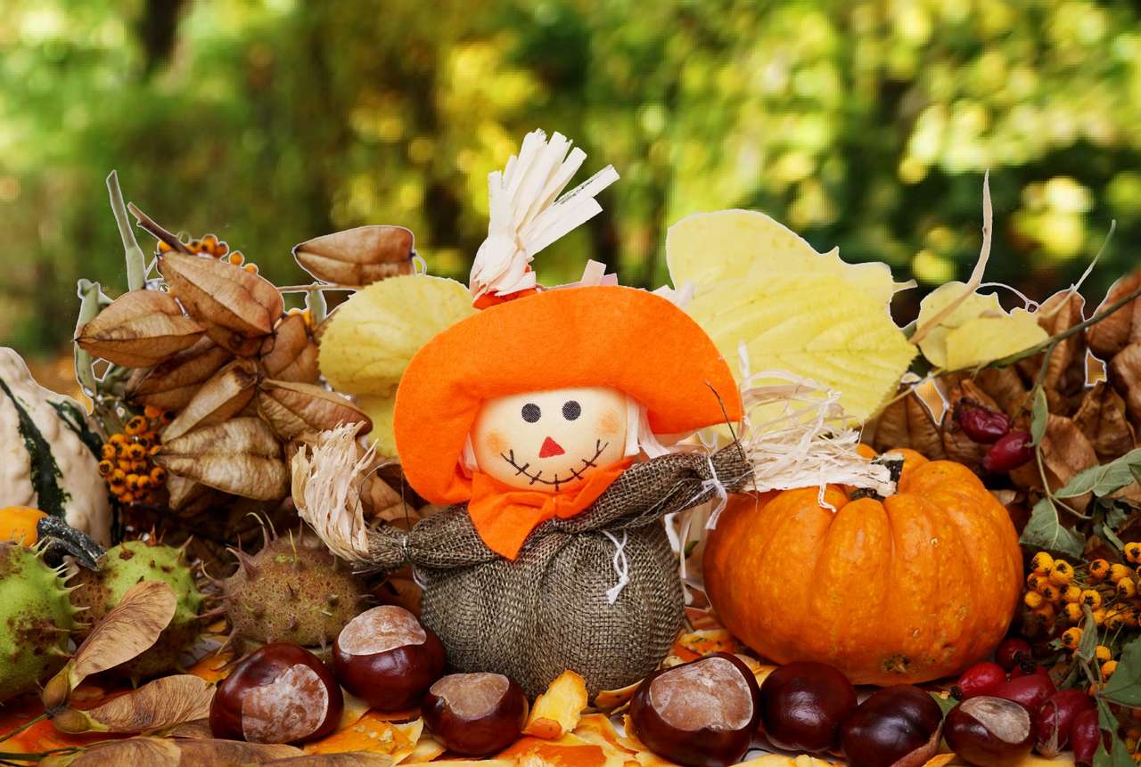 Есенна украса онлайн пъзел