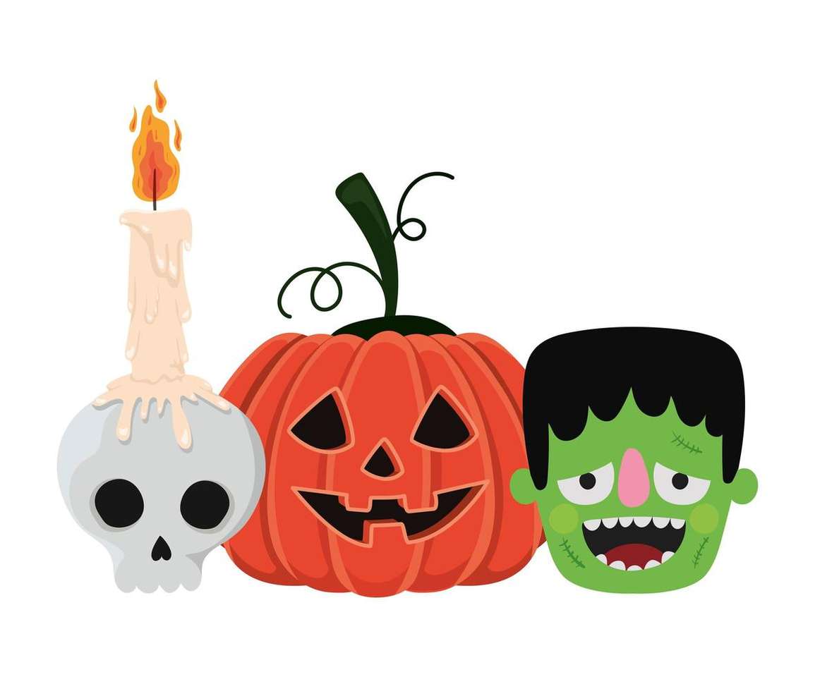 Visconte della scuola di Halloween puzzle online