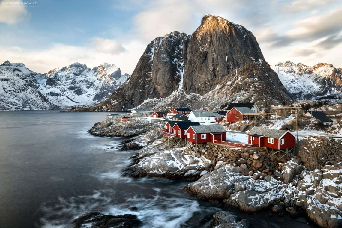 Лофотен - архипелаг в Норвежко море онлайн пъзел
