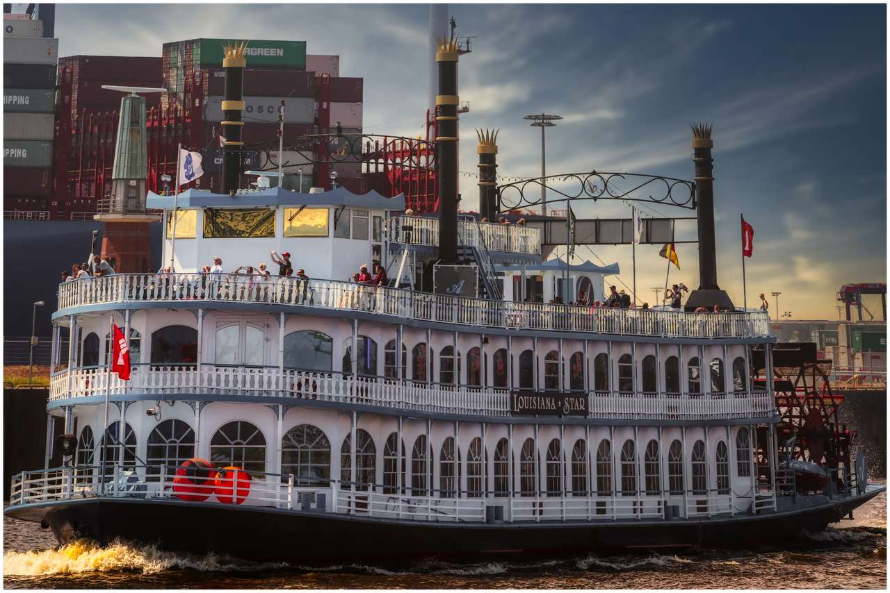 Flussboot - Louisiana Star Puzzlespiel online
