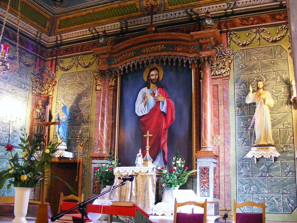 Orthodoxe kerk van de Dormition of the Mother of God in Wróblik Szlachec legpuzzel online