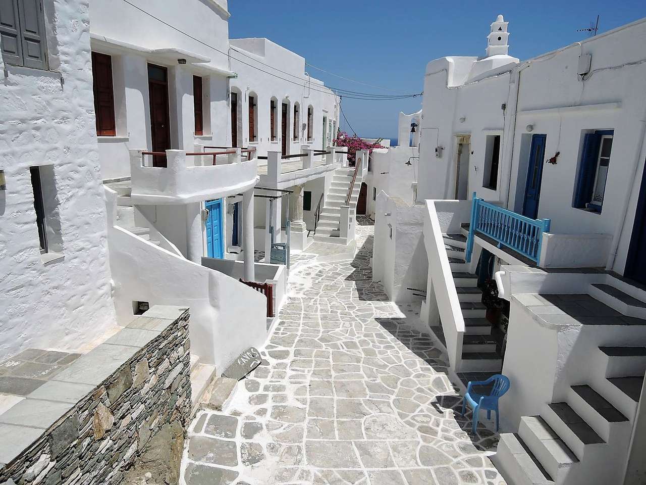 Греческий остров Сифнос онлайн-пазл