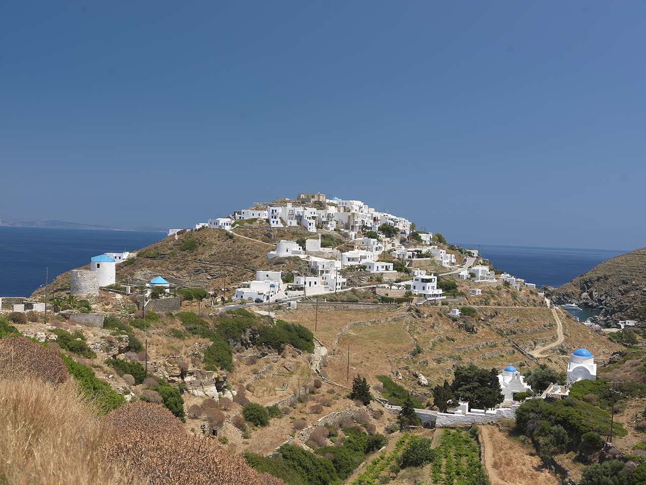 Isla griega de Sifnos rompecabezas en línea