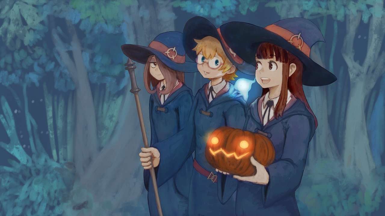 Little Witch Academia pussel på nätet