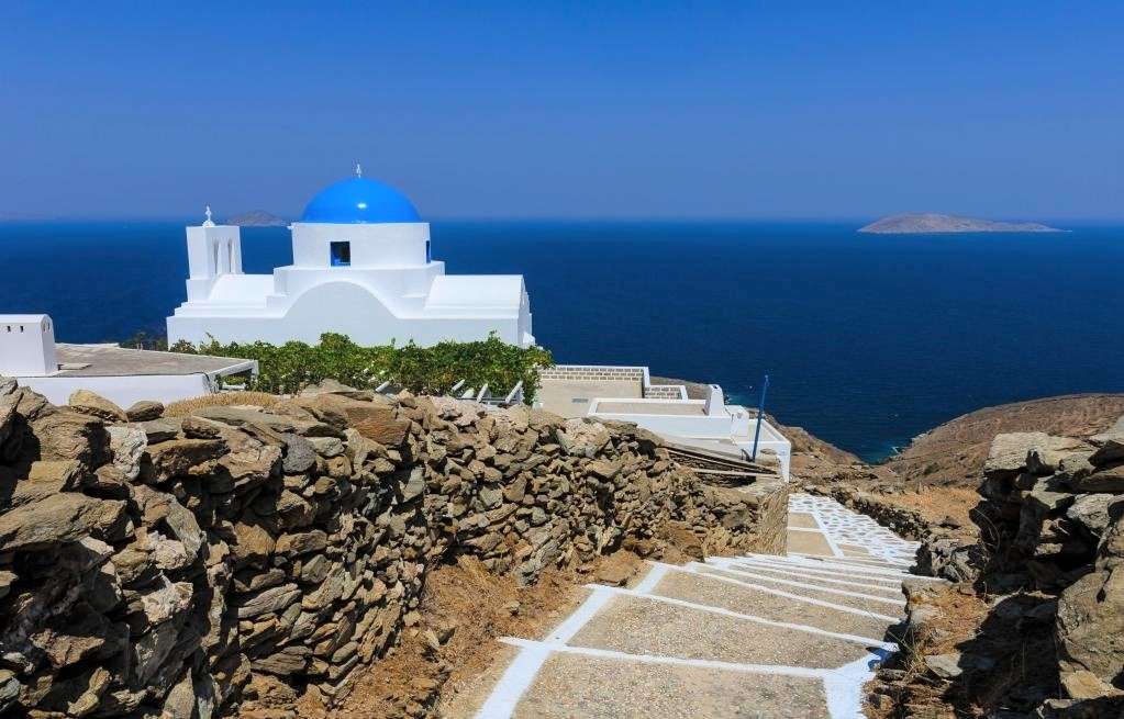 セリフォス島のギリシャの島 ジグソーパズルオンライン