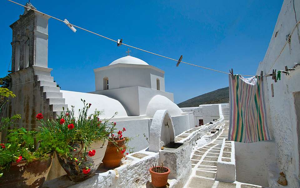 Грецький острів Серіфос онлайн пазл