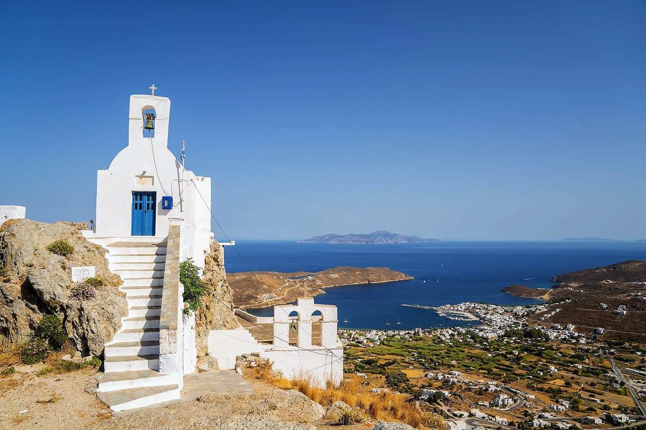 Greek island of Serifos online puzzle