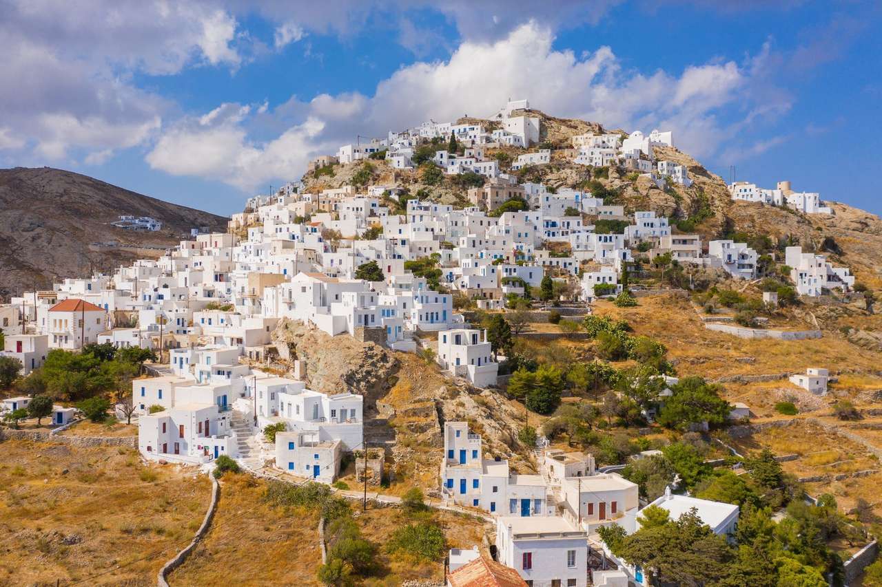 Грецький острів Серіфос пазл онлайн