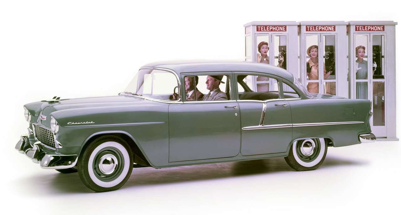 1955-ös Chevrolet Two-Ten 4 ajtós szedán online puzzle