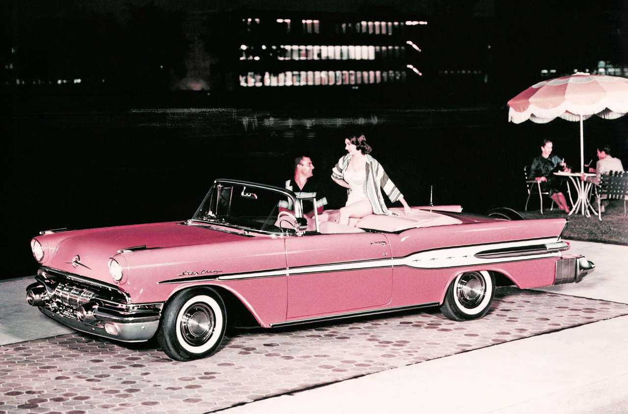 Pontiac Star Chief Cabriolet 1957 Pussel online