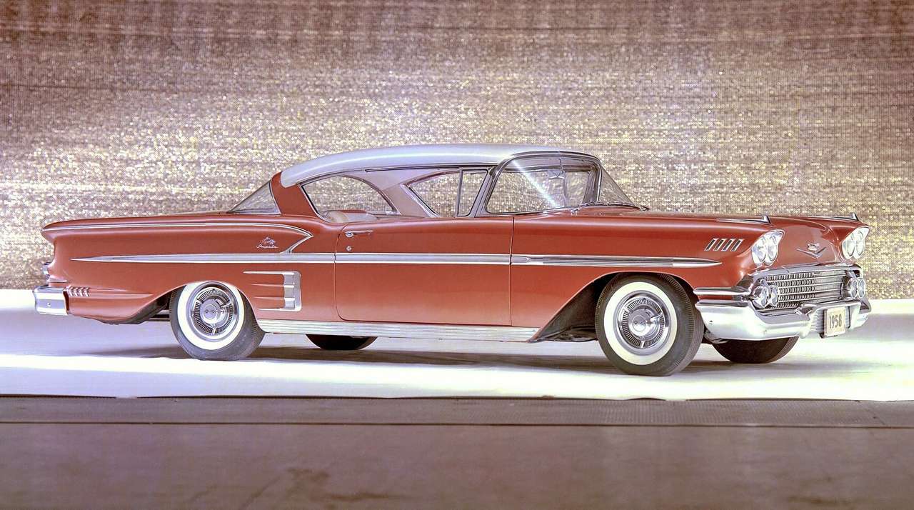 1958 Chevrolet Bel Air Impala pussel på nätet