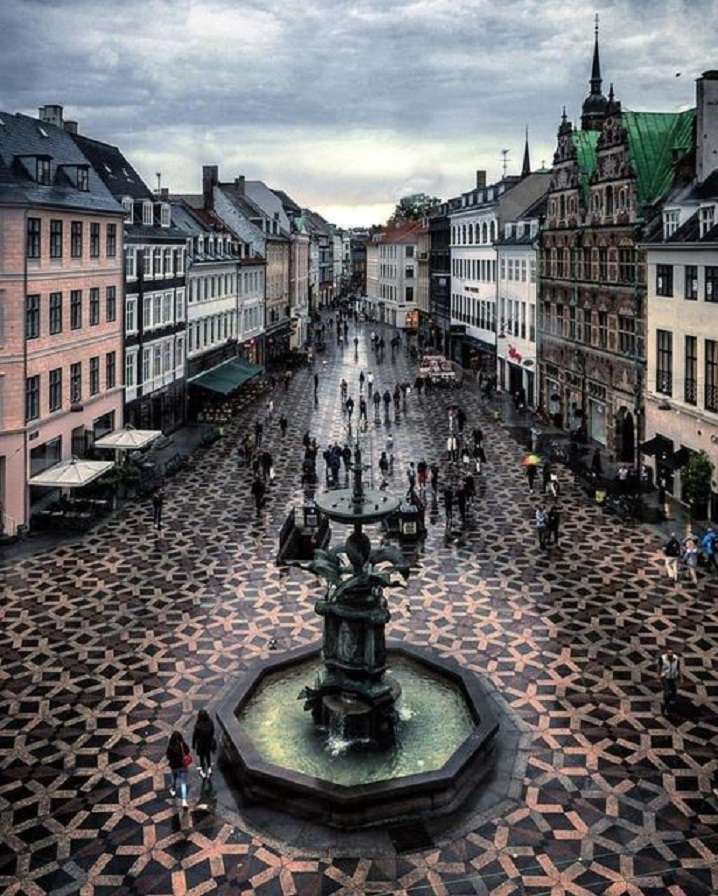 Kopenhagen. Online-Puzzle