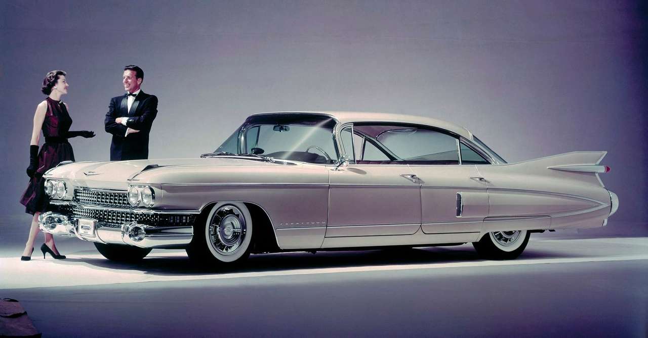 Cadillac Fleetwood Series 60 1959 року випуску пазл онлайн