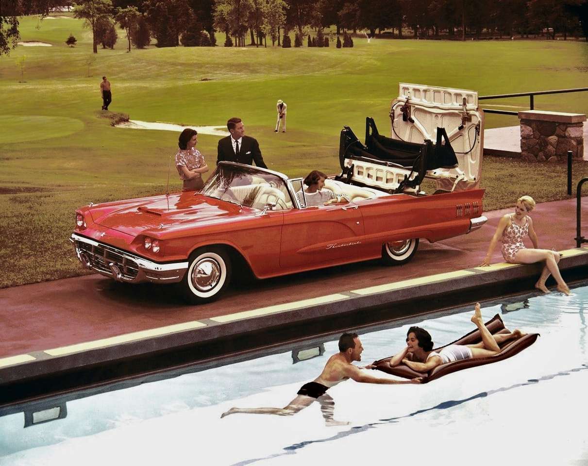 1960年フォードサンダーバード オンラインパズル