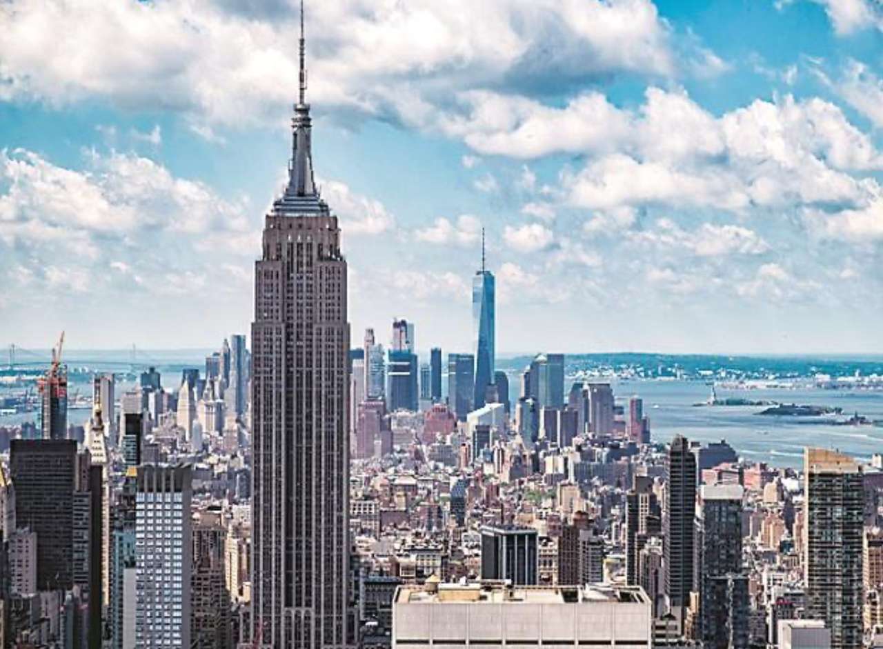 Empire State Building pussel på nätet
