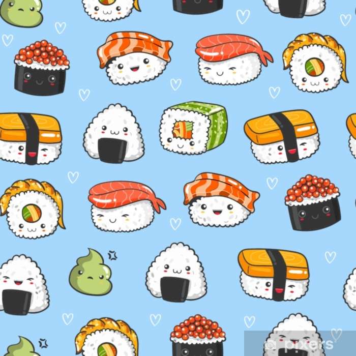 sushi kolorewe puzzle online