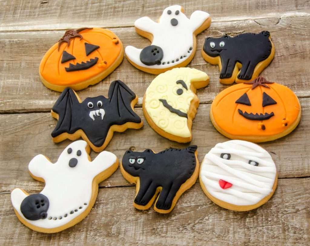 бисквитки за Хелоуин онлайн пъзел