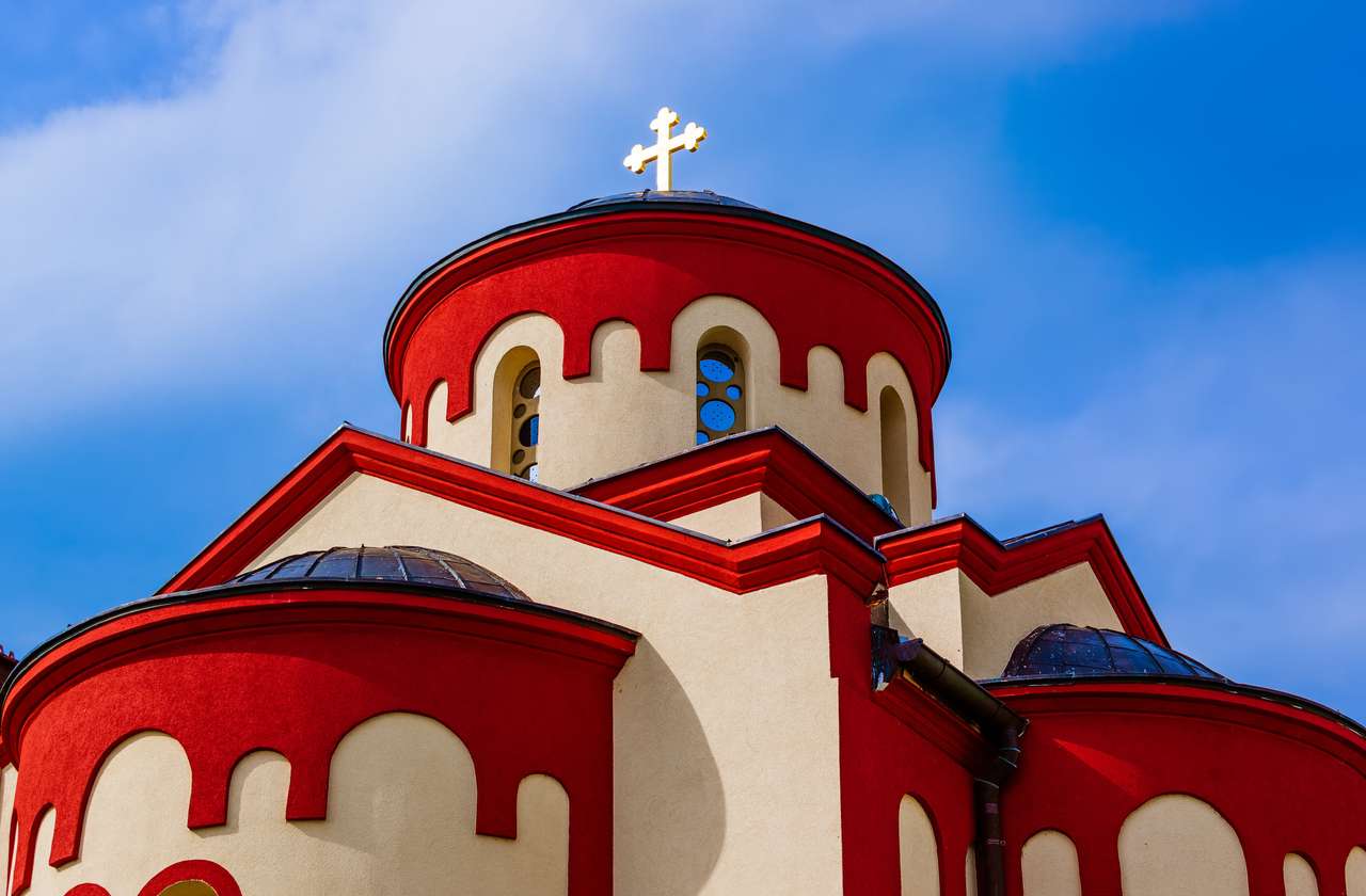 Kovilj Monastery in Fruska Gora at Serbia online puzzle