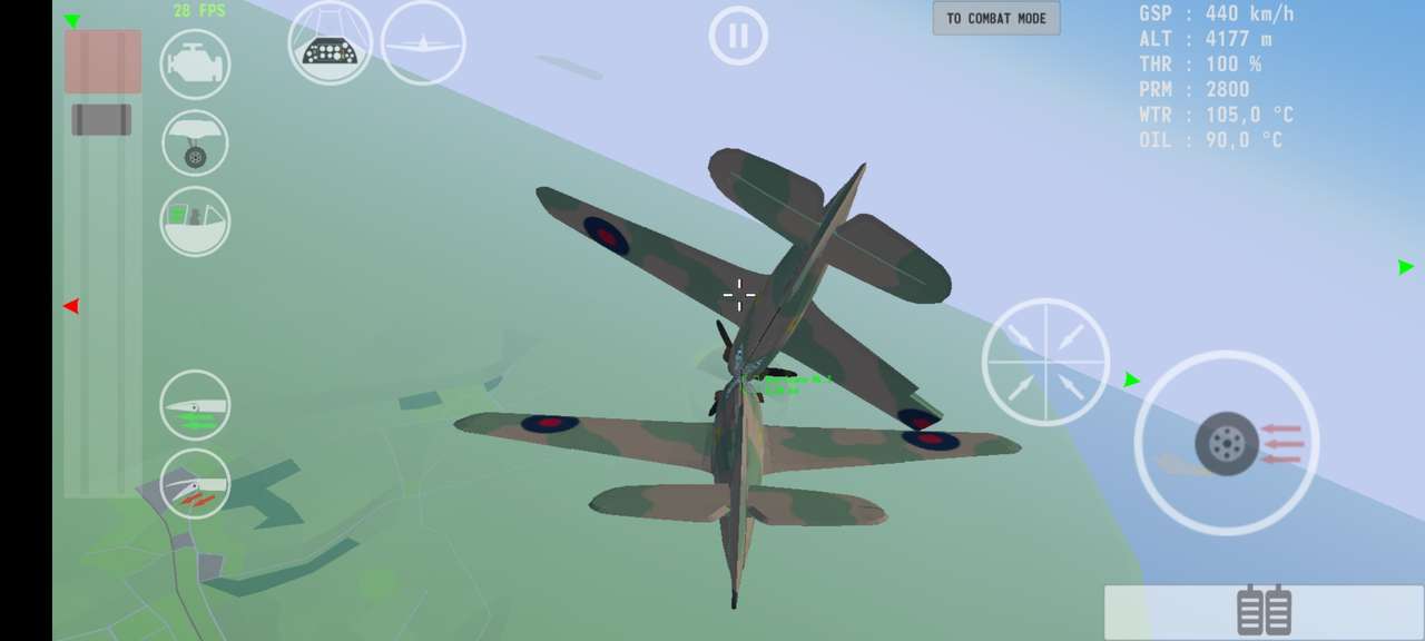 Avion dans un avion puzzle en ligne